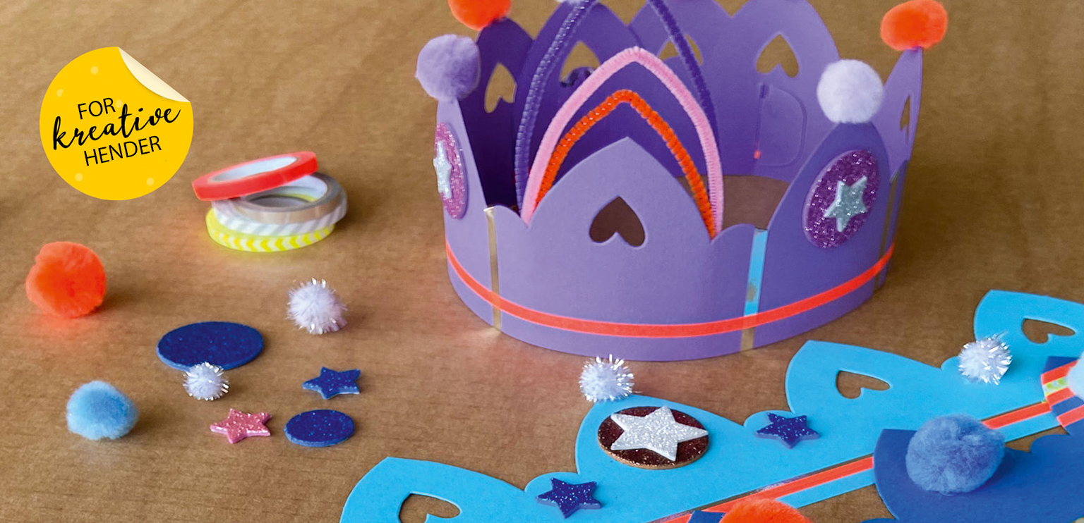 Formingsaktiviteter: Bursdagskrone