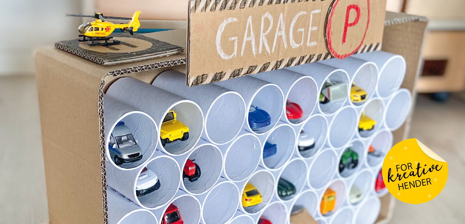 Formingsaktiviteter: DIY Garasje