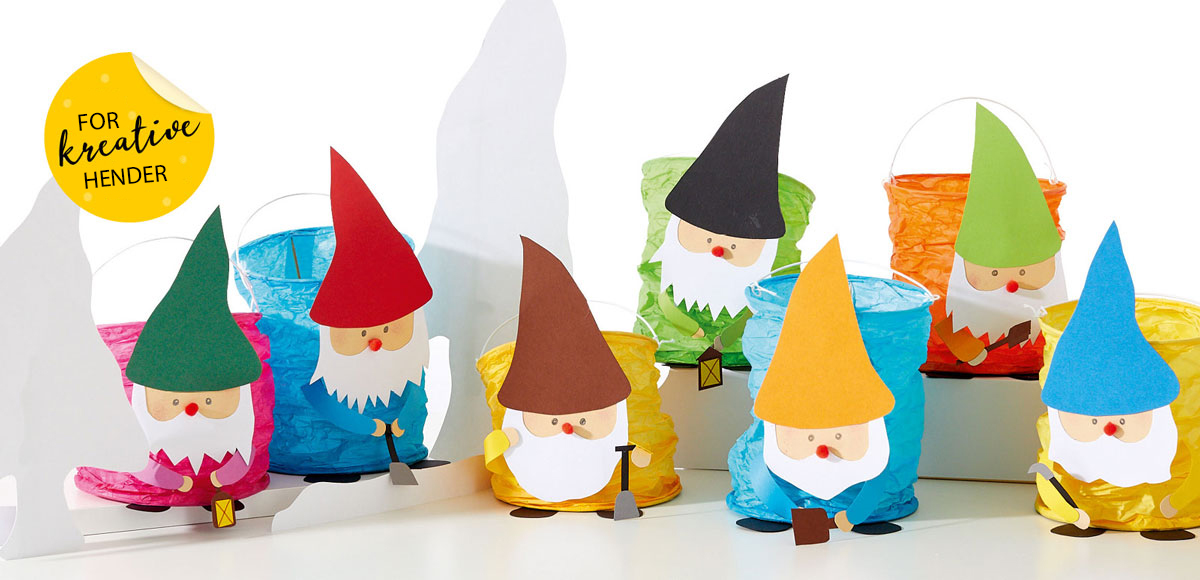 Formingsaktiviteter: De 7 dverger 