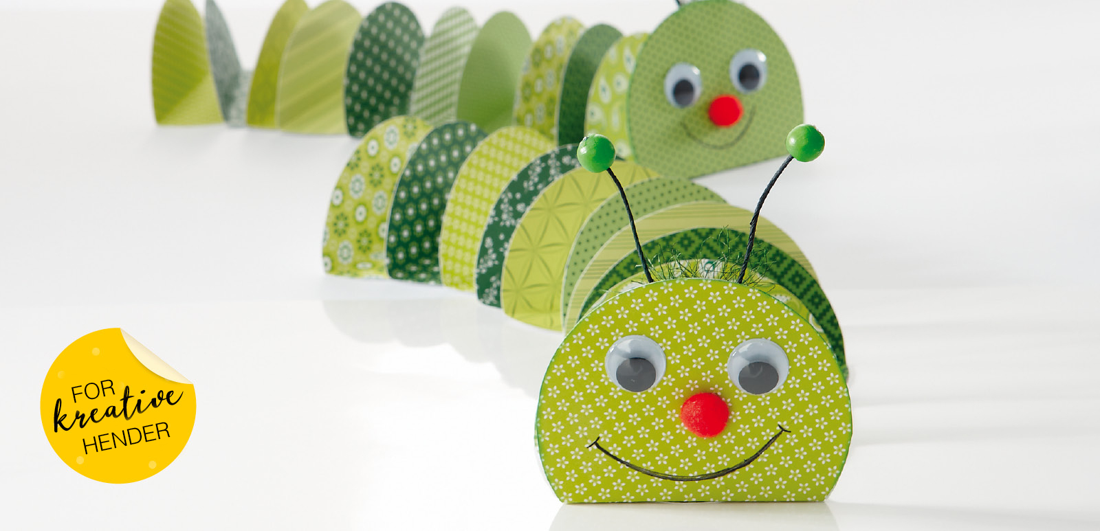 Formingsaktiviteter: Den Lille Larven Magnus