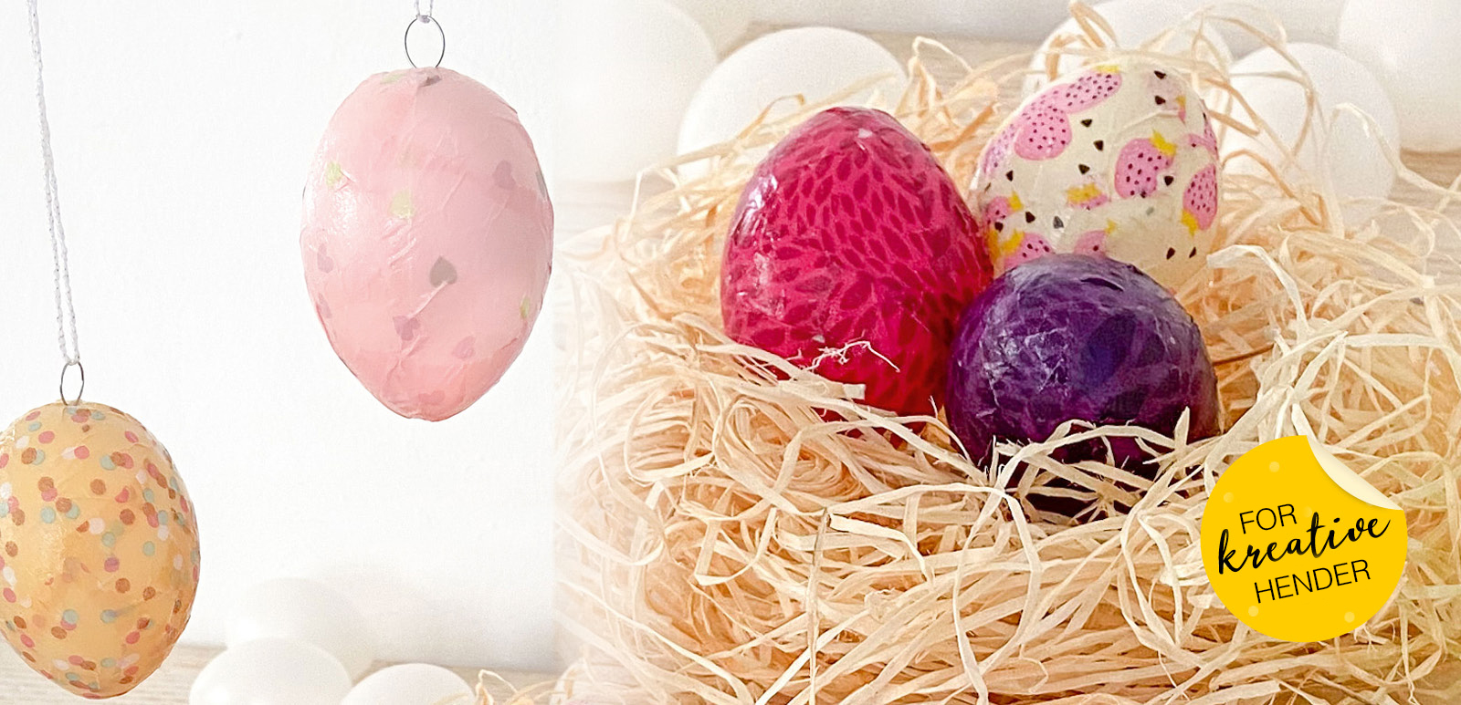 Formingsaktiviteter: Fargerike Déco Egg