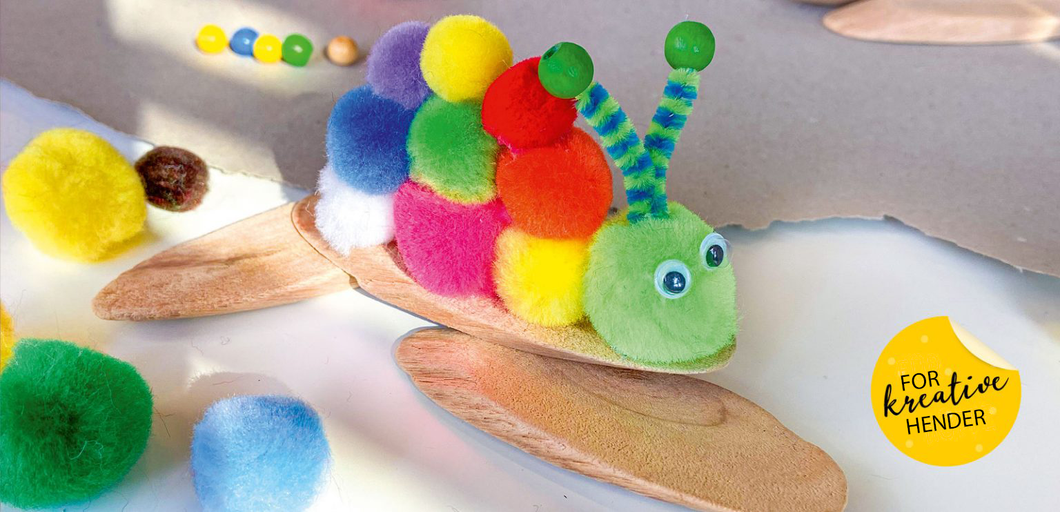 Formingsaktiviteter: Fargerikt sneglehus