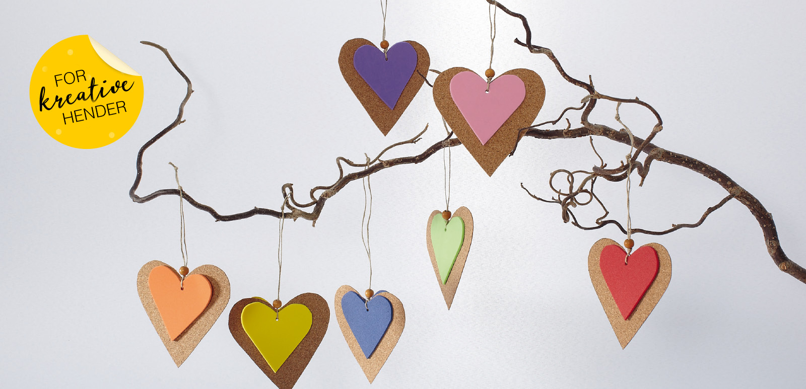 Formingsaktiviteter: Hjerter av Skomgummi og Kork 