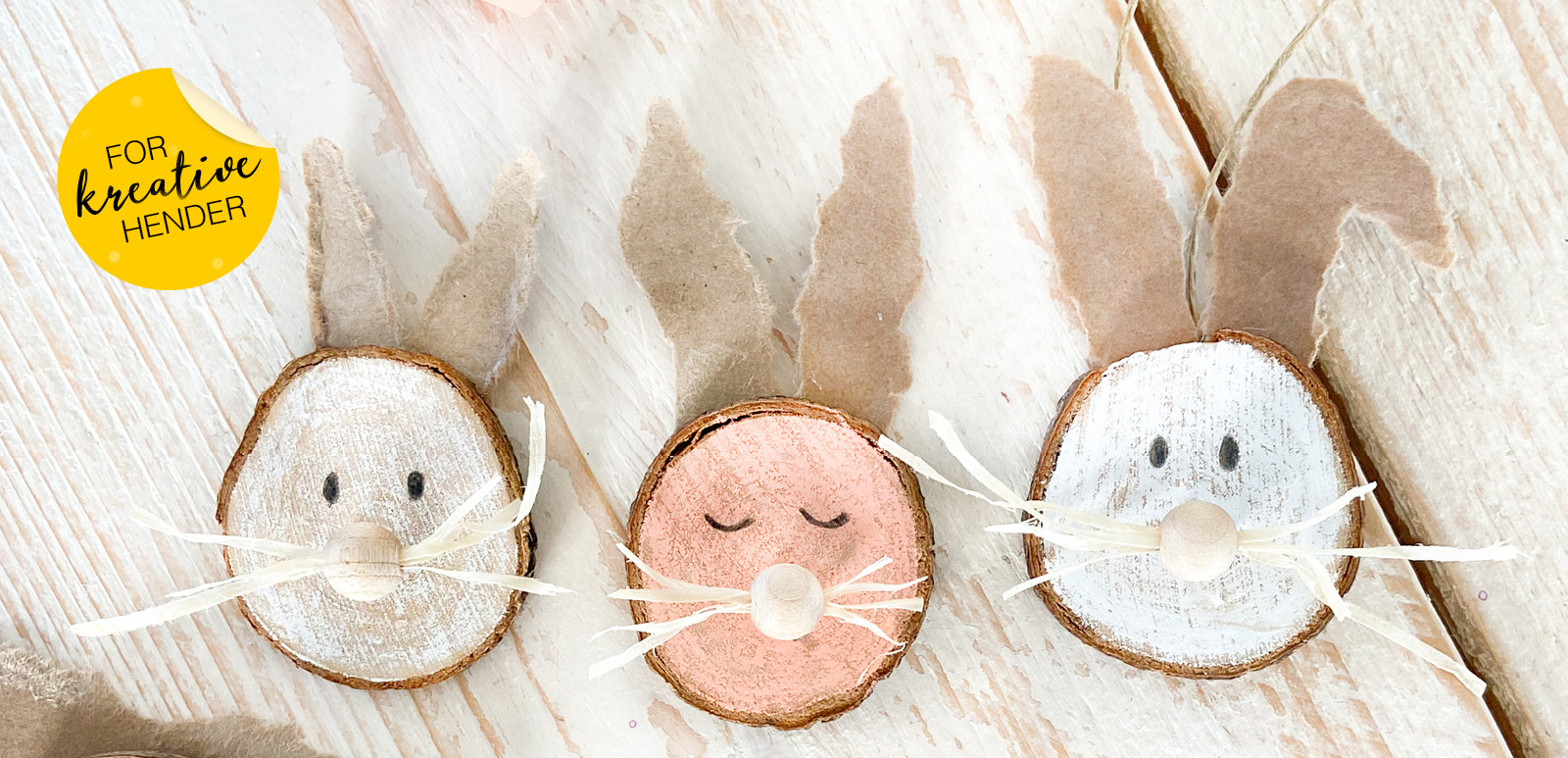 Formingsaktiviteter: Kaninsmykke