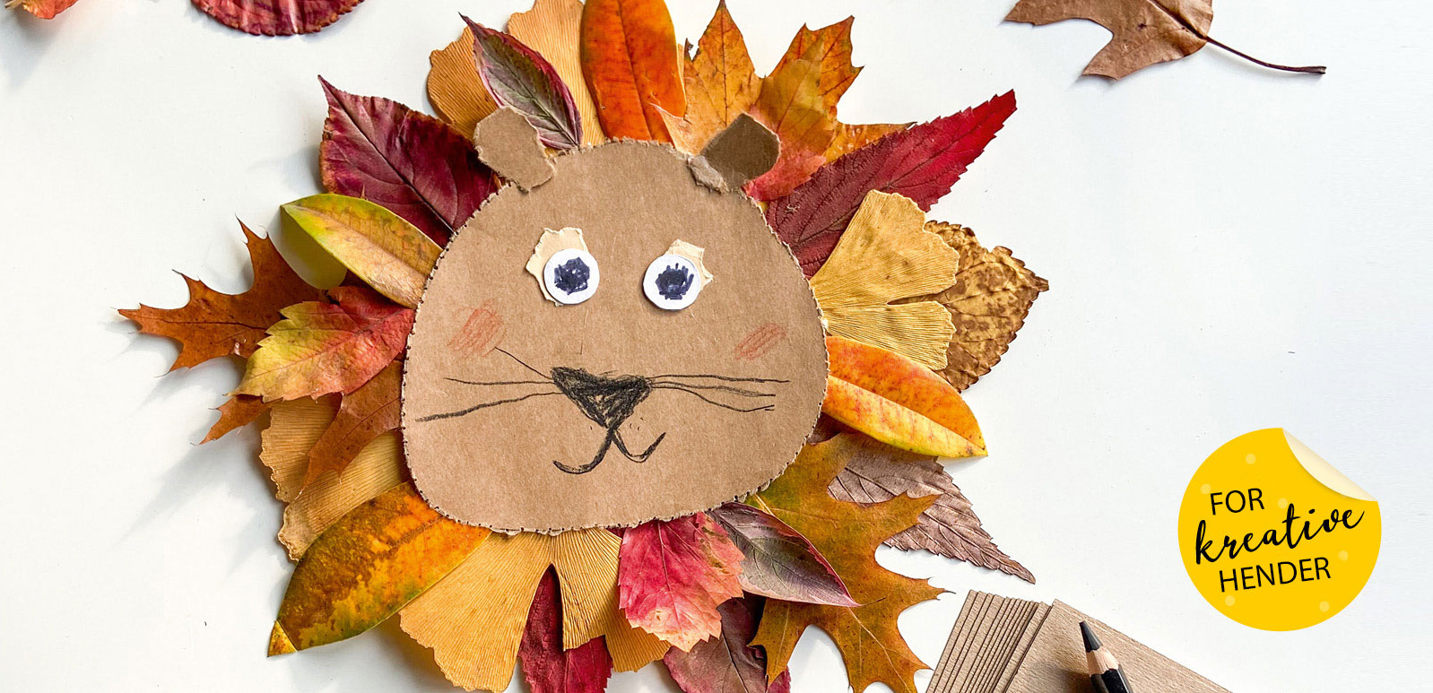 Formingsaktiviteter: Løv løven