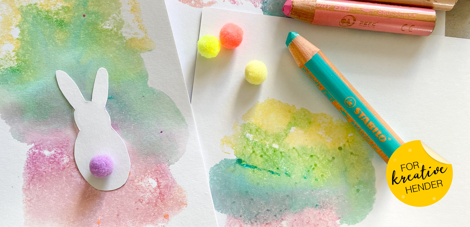 Formingsaktiviteter: Påske med Fargeblyanter
