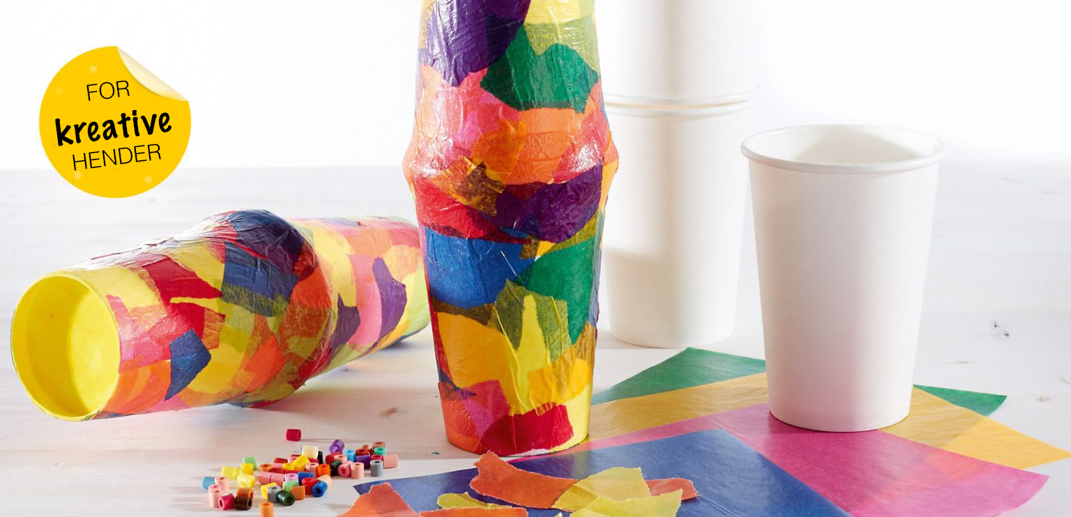 Formingsaktiviteter: Pappkrus Shaker Rambazamba