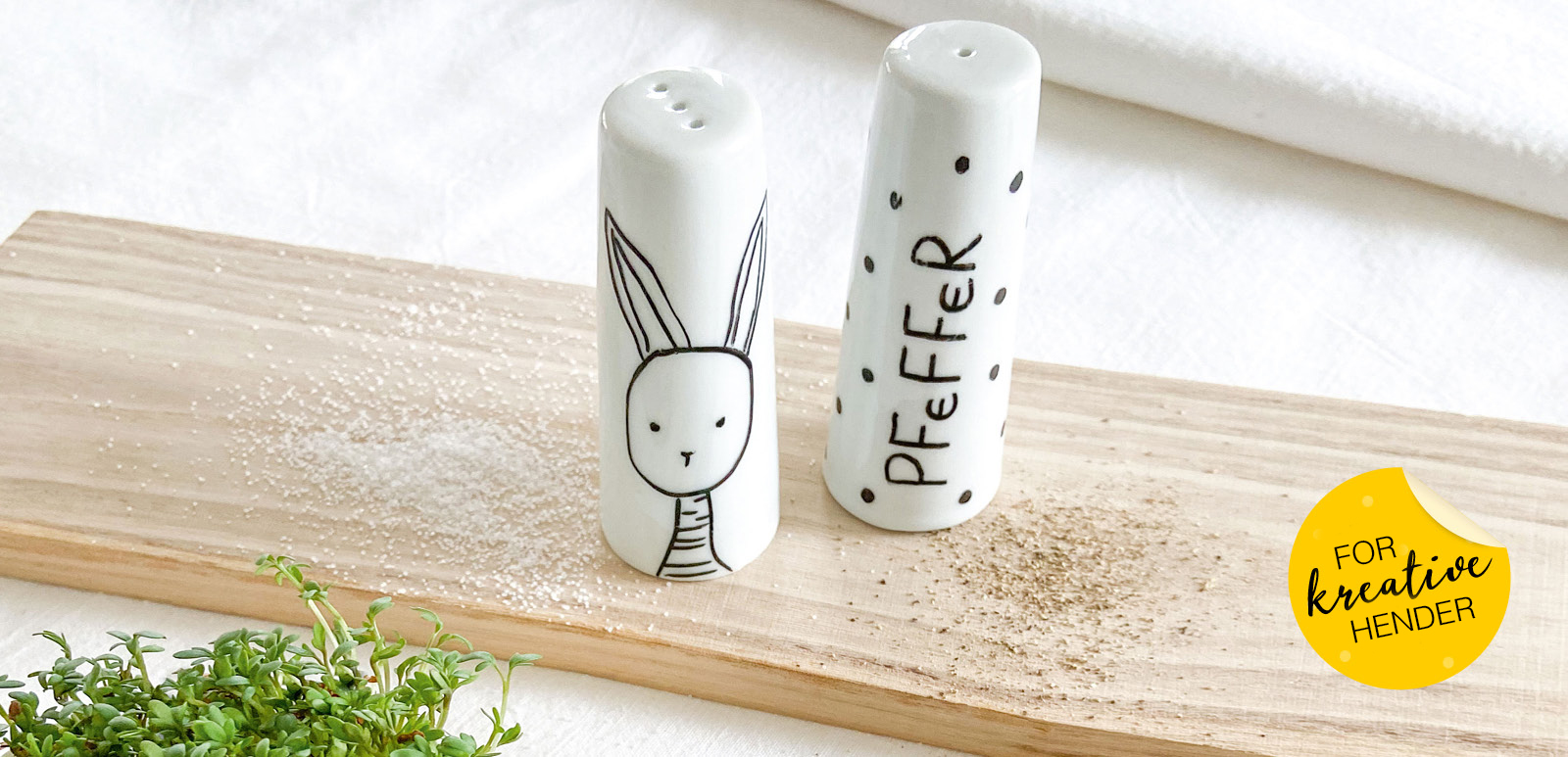 Formingsaktiviteter: Salt og Pepper Bøsser 