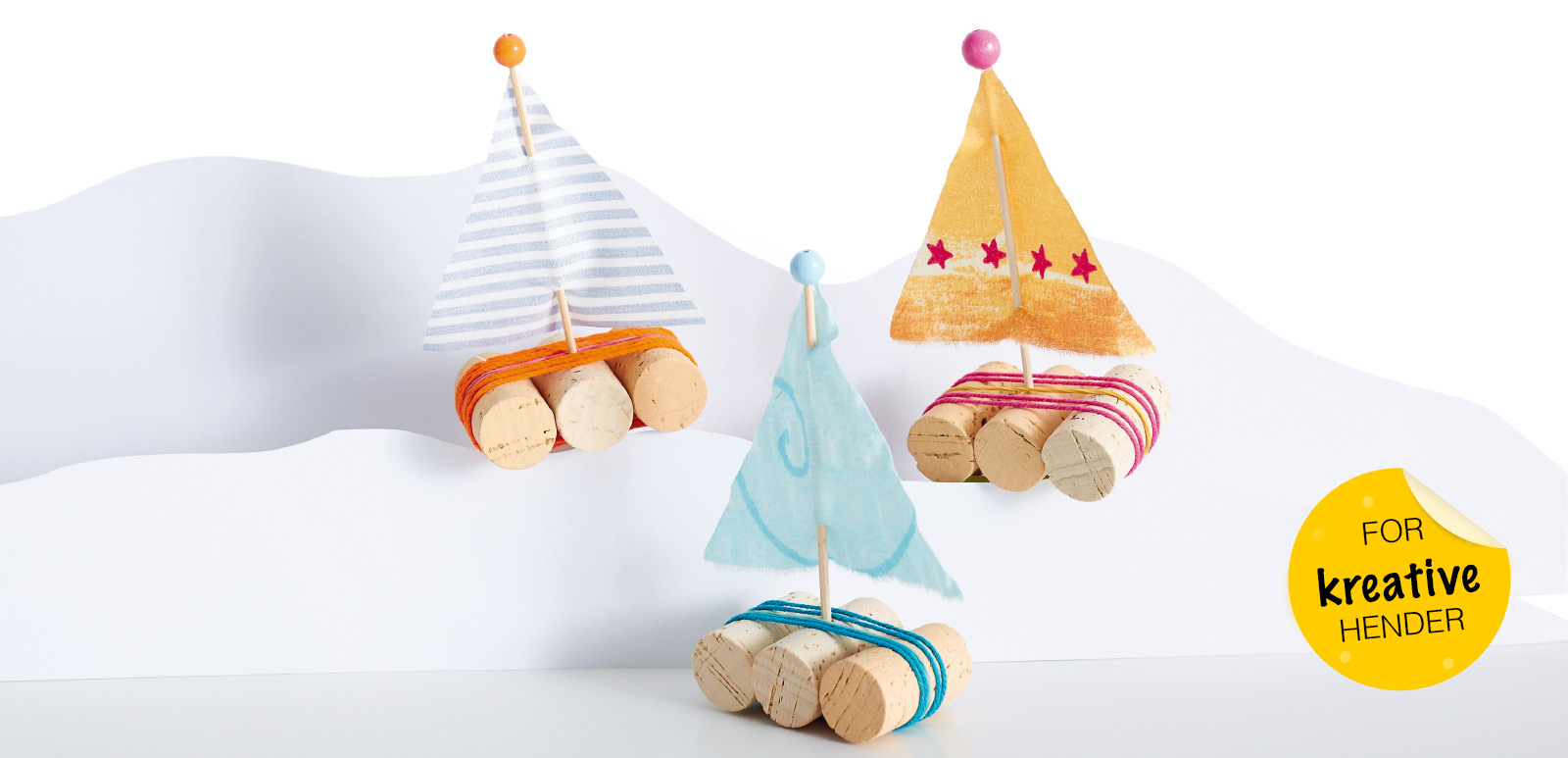 Formingsaktiviteter: Seilbåten Kaptein Korky