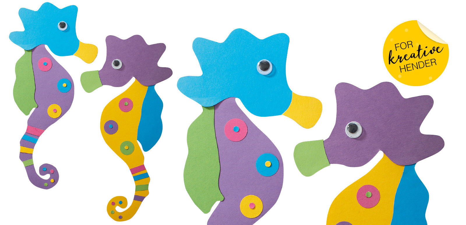 Formingsaktiviteter: Sjøhest