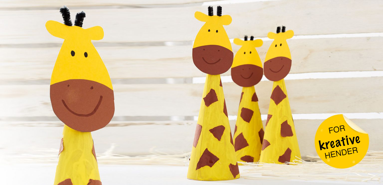 Formingsaktiviteter: Sjiraffen