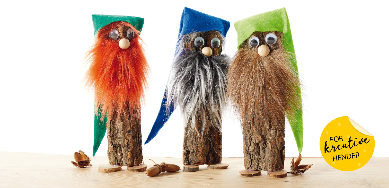 Formingsaktiviteter: Skjeggtroll 