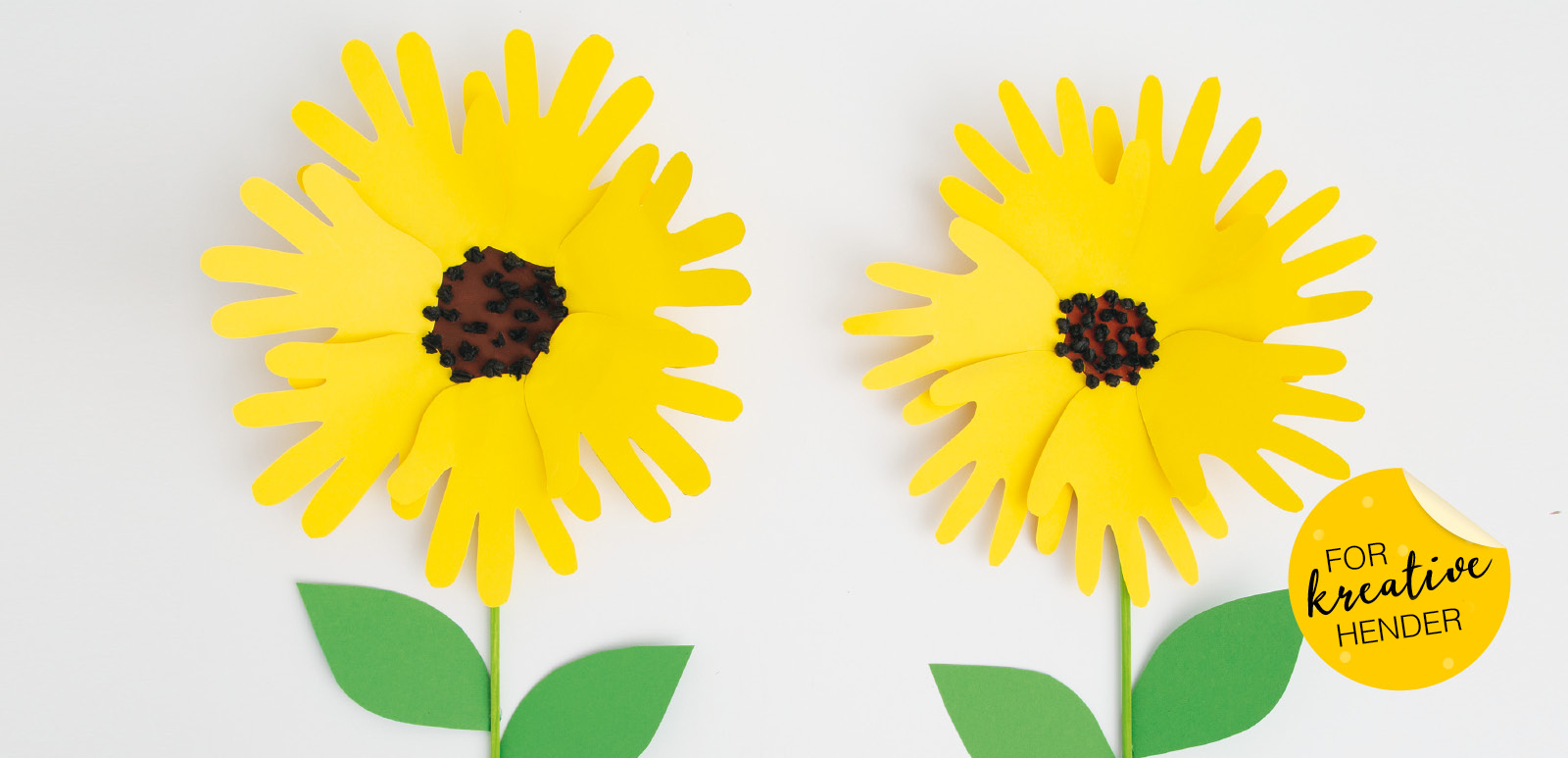 Formingsaktiviteter: Solsikke